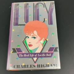 The Life of Lucille Ball by Charles Higham Signed By The Author With Note