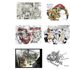 Dong-ho Kim’s Urban Sketch Collection Book Space Drawing 2022 Vol.3 Dong ho Kim
