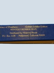 KJV Voice Of Prophecy Bible Brown Cowhide Leather HMS Richard Helps NEW IN BOX
