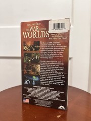 H. G. Wells The War of the Worlds SEALED VHS