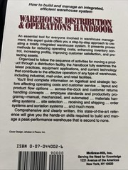 Warehouse Distribution and Operations Handbook by David E. Mulcahy Hardcover