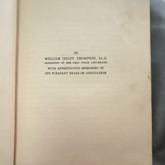 Antique Book “A Student’s History of Education” 1926 HC Inscribed