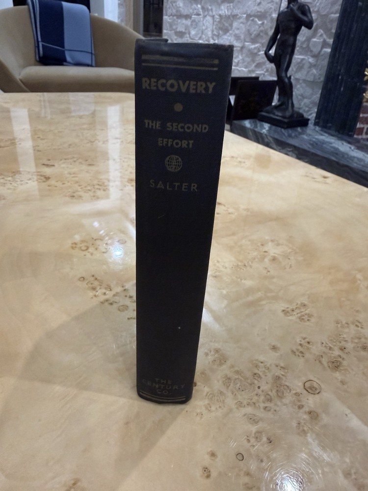 Vintage 1932 “Recovery: The Second Effort” Sir Arthur Salter HC Sixth Print