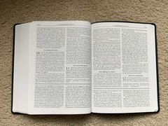 NRSV 89 Wesley Study Bible Charcoal Bonded Leather 2017 Abingdon Press