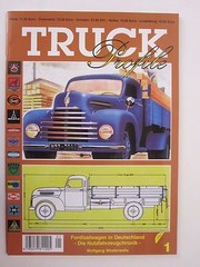 Truck Profile – 56 pages, Great Photos, PB staple bound, German Text