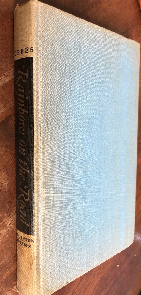 Rainbow On The Road book by Esther Forbes Hoskins 1954 Vintage hardcover book