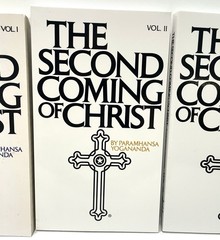 The Second Coming of Christ Volumes 1 2 3 set by Paramhansa Yogananda paperbacks