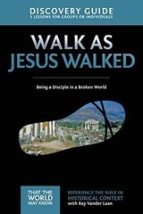 Walk as Jesus Walked Discovery – Paperback, by Vander Laan Ray – Very Good