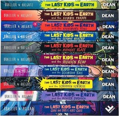 Last Kids on Earth Complete 10 Book Collection Set by Max Brallier Paperback Age