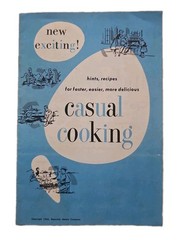 Casual Cooking 1954 Reynolds Metals Co. Booklet Recipes Hints Vintage Cookbook