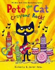Pete the Cat: Crayons Rock! – Hardcover By Dean, James – VERY GOOD