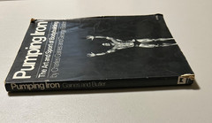 Vintage Pumping Iron Book by Charles Gaines, G. Butler & Schwarzenegger VHS Tape