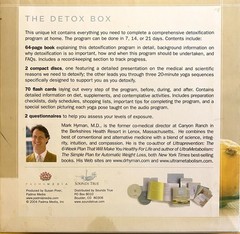 Detox Box by Mark Hyman (2004, Kit) A Program For Greater Health And Vitality
