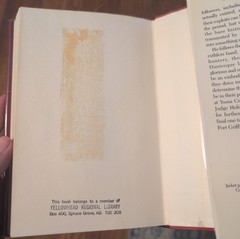Blood Meridian – Cormac McCarthy- First Edition/Print- ex libris
