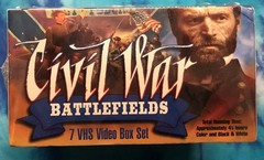 Civil War Battlefields / 7 Tape VHS Set / Getttysburg Bull Run Appomattox ++