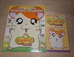 The Official Hamtaro Handbook & Hamtaro And The Ham-Hams VHS NEAR MINT