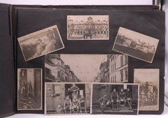 Collection of 48 Pages of WWI Era Photos Military Mass Graves Germany France –