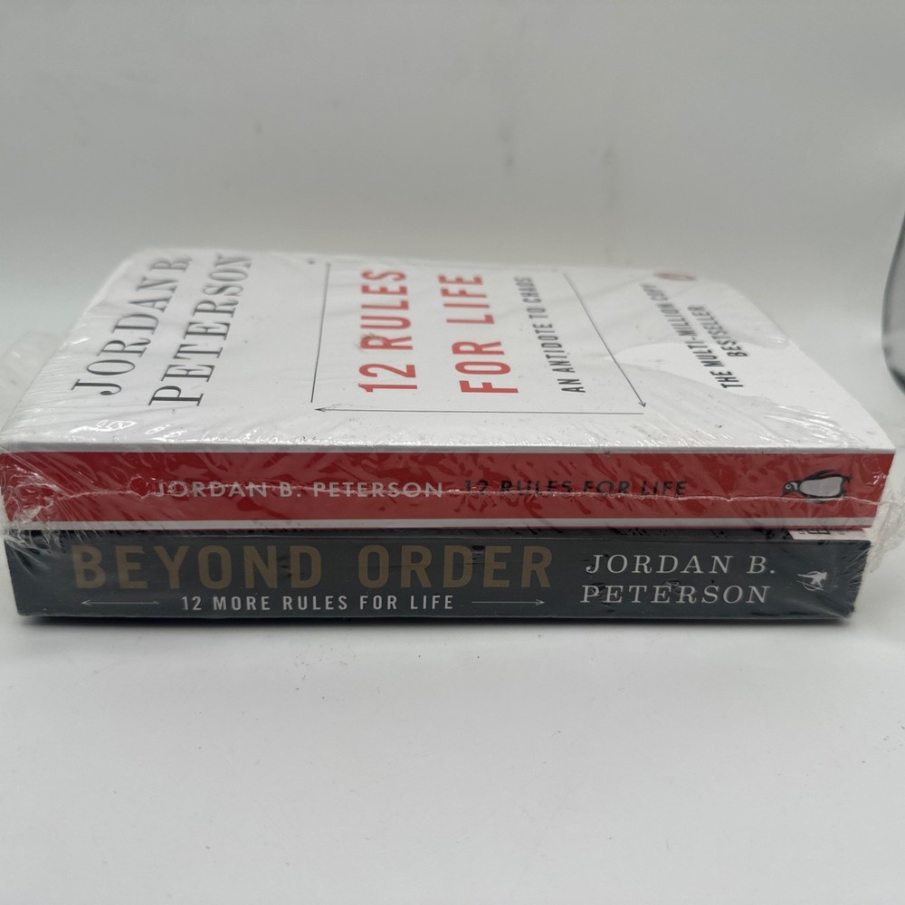 Jordan B. Peterson 2-Book Set: 12 Rules For Life & Beyond Order (Paperback)