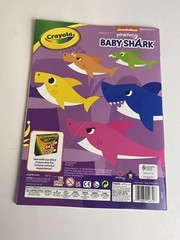 Lot of 2 Crayola My Little Pony and Baby Shark Coloring Books 48 Pages Each New