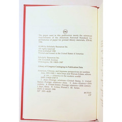 American, Chinese, and Japanese Perspectives on Wartime Asia, 1990