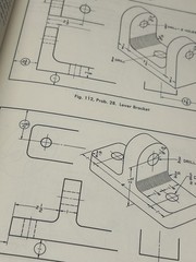 Mechanical Drawing Text Book by Edward Berg Sixth Printing 1950