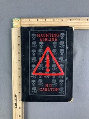 Haunting & Hunting Adeline Rebind, H.D. Carlton, Used Gold Corners Rare