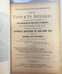 Our Faith and its Defenders 1893 John Carroll