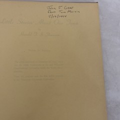 Little Stories About Our Town Harold Shannon – Green Bay Wisconsin inscribed