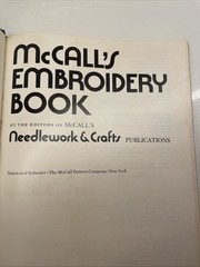 McCall’s Embroidery Book 287 pages 1976 Over 200 Ideas! Hardcover