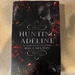 H. D. Carlton Hunting Adeline Paperback Novel, English Fiction for Adults