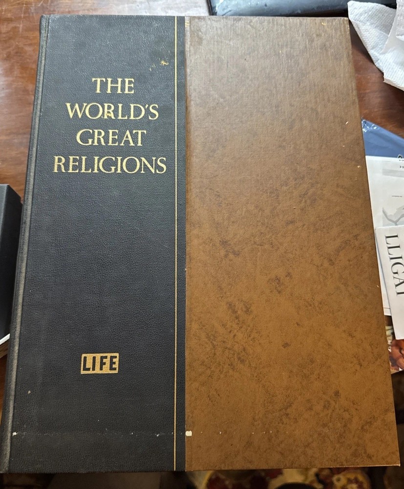 Vtg 1957 Book LIFE “The World’s Great Religions” Time Incorporated
