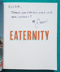 “Eaternity” by Jason Wrobel ©2016 Softcover 150+ Vegan Recipes 381 Pages NEW
