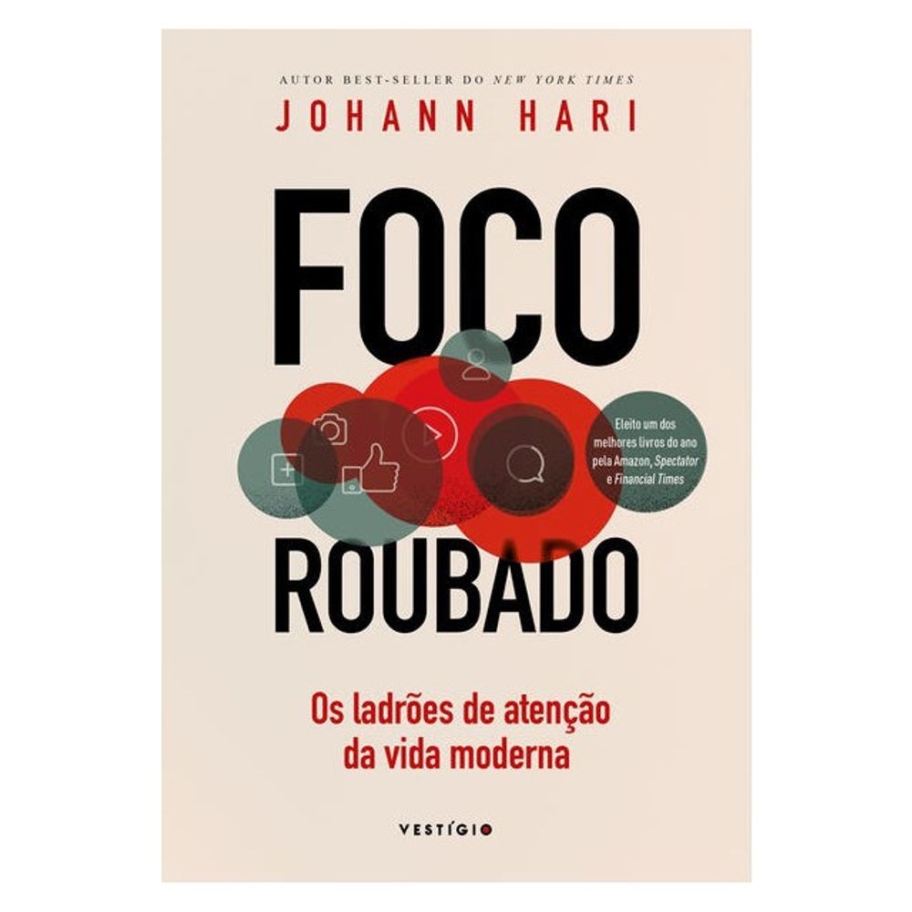 Livro: Foco Roubado – Johann Hari (Em Portugues do Brasil)