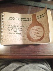 1200 Bottles Priced by John Tibbetts 1969