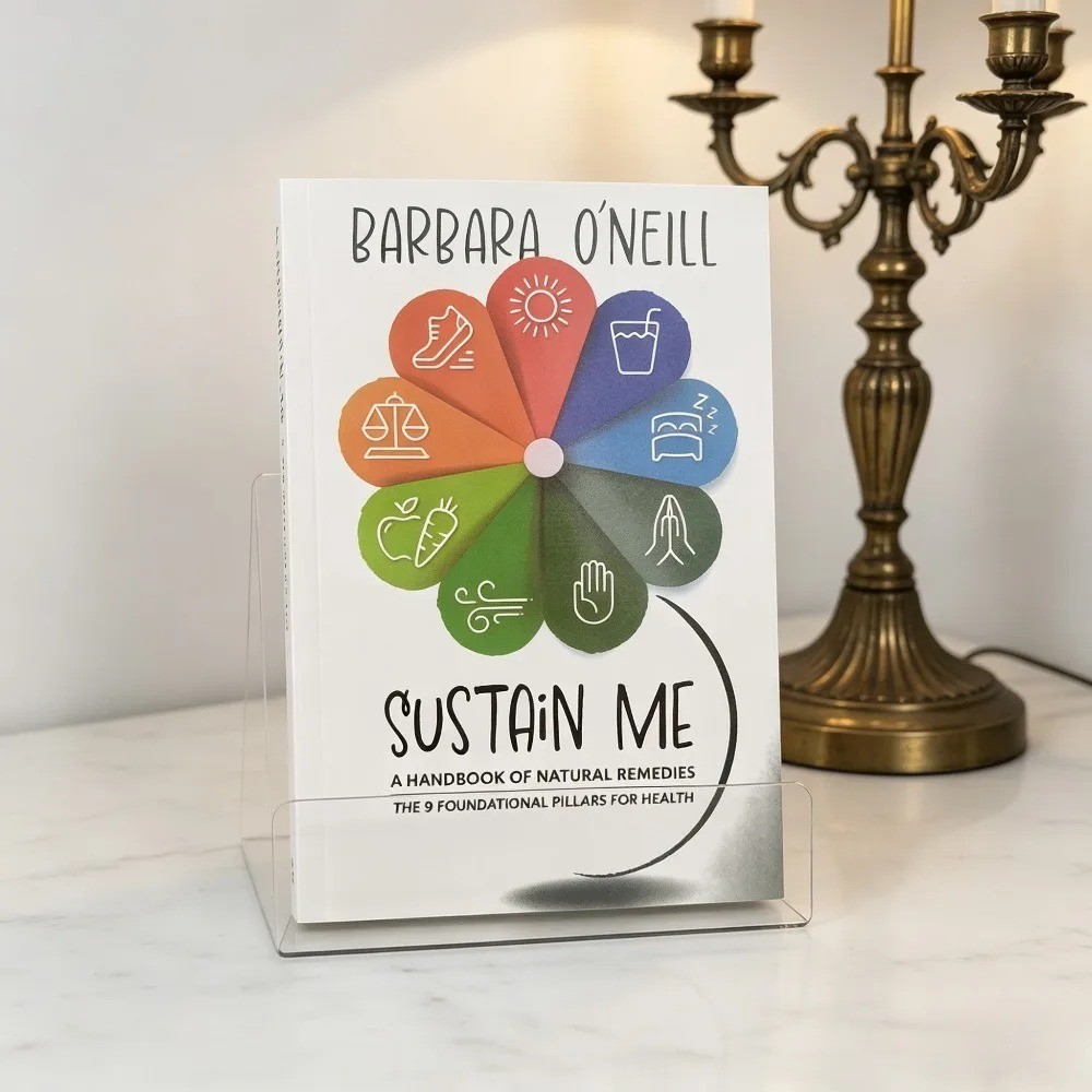 Sustain Me Book – Barbara O’Neill’s New Book Sealed In Hand – Free shipping Usa