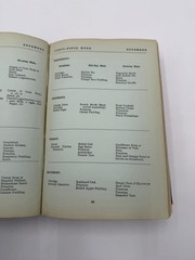 Rare VTG Economical Cookery Cookbook Menus For Every Day in Year 1950’s? ENGLAND