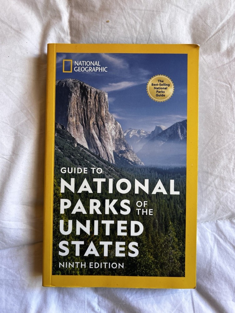 National Geographic National Parks Paperback Book United States Parks Guide Book
