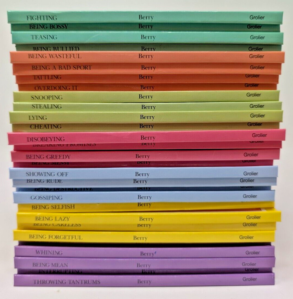 Choose Your Own “Help Me Be Good” Books by Joy Berry Vintage 1988 HC Illustrated