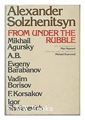 From under the Rubble Hardcover Alexander Solzhenitsyn