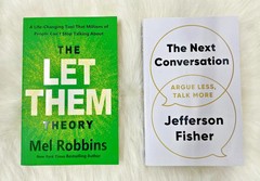 The Let Them Theory by Mel Robbins+The Next Conversation By Jefferson Fisher..