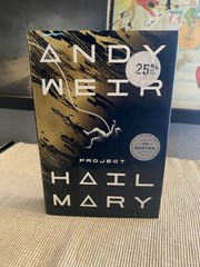 Project Hail Mary by Andy Weir – 1st Edition/1st Print Hardcover – Average Cond.