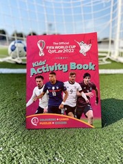 FIFA World Cup Official Activity Book 32 Pages Coloring Puzzles Prizes New