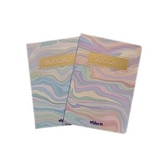 2 Sudoku Books Vision St, Paperback 224 Puzzles Each 8″ x 5″ x 0.5″,