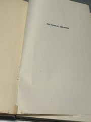 Mechanical Drawing Text Book by Edward Berg Sixth Printing 1950