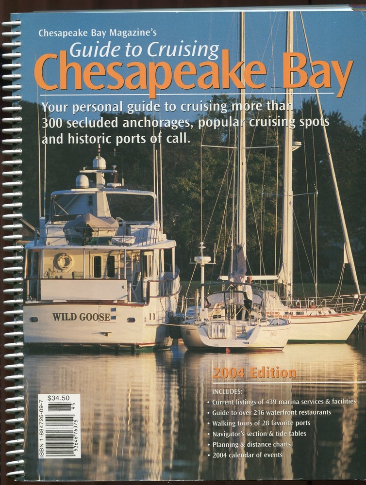 Chesapeake Bay Magazine’s Guide to Cruising Chesapeake Bay 2004 Edition (Rare)