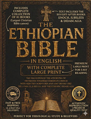 The Ethiopian Bible Eng Complete Large Print Apocrypha Enoch Jubilees 81 Books
