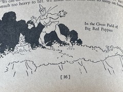 1939 The Story of The Wizard of OZ picture book Whitman USA 48 pages vintage B&W