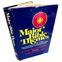 Major Bible Themes Lewis Sperry Chafer John Walvoord HC 1993 Book Christian Vtg