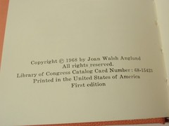 Vtg 1968 1st Edition A Is For Always ABC Miniature Book by Joan Walsh Anglund
