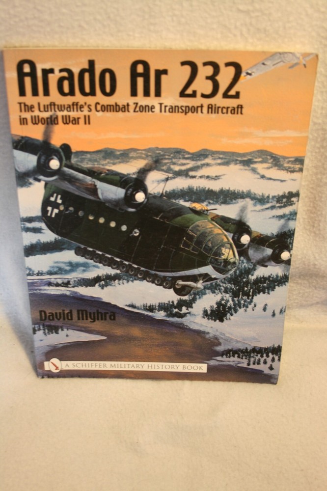 arado Ar 232 Combat Transport Schiffer Military book Very Good Condition